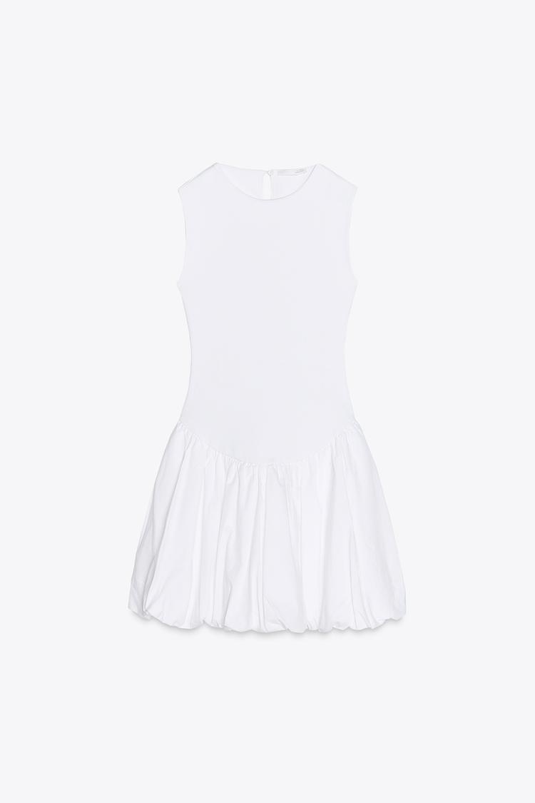 VESTIDO COMBINADO INTERLOCK