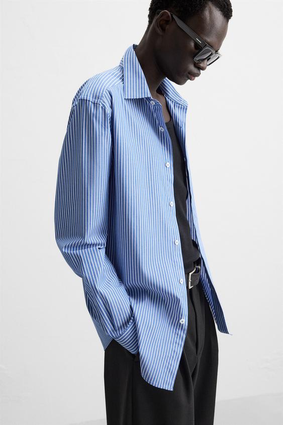 CAMISA COM TEXTURA LISTRADA