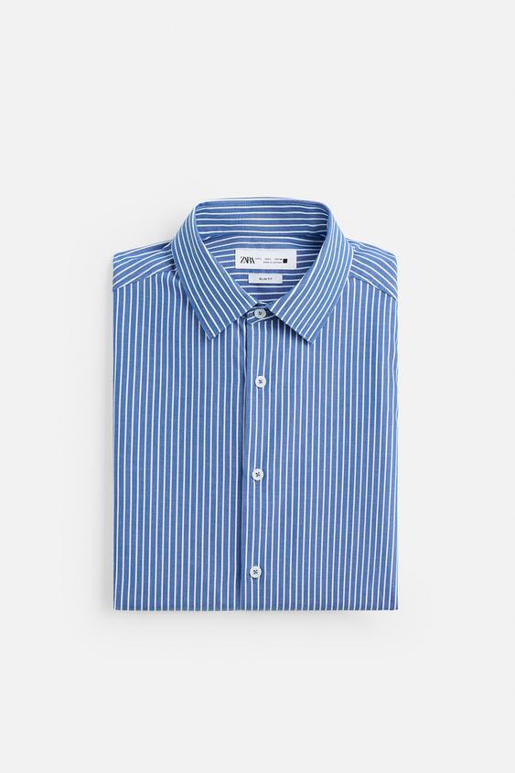 CAMISA COM TEXTURA LISTRADA