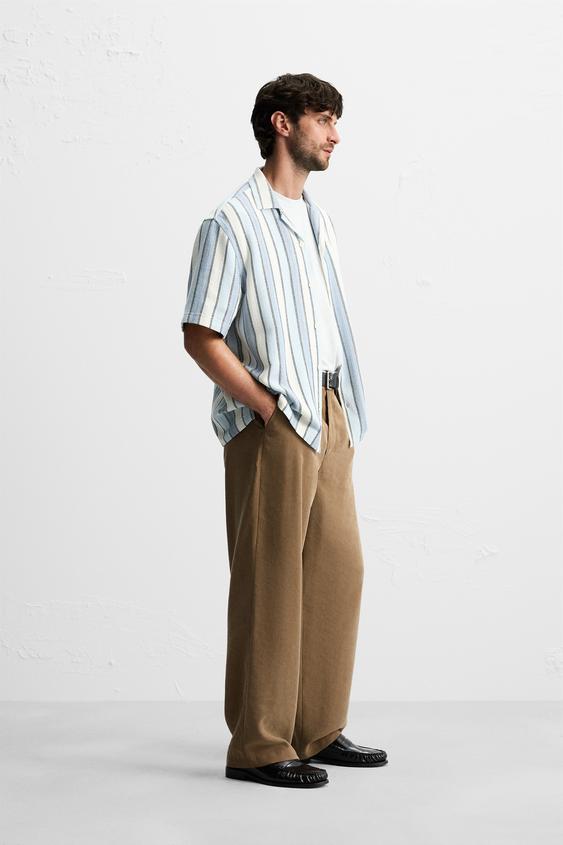 CAMISA COM TEXTURA LISTRADA