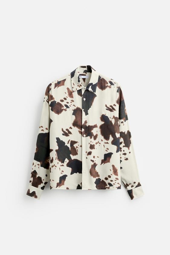 CAMISA COM ESTAMPADO ANIMAL PRINT