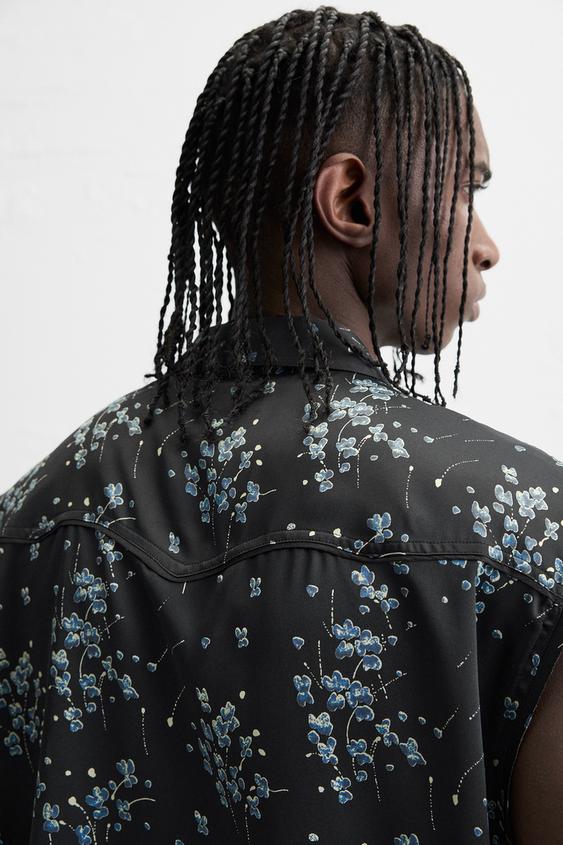 CAMISA COM ESTAMPADO FLORAL LIMITED EDITION