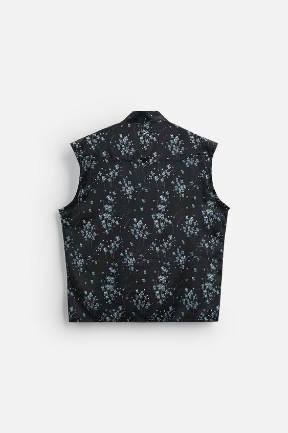 CAMISA COM ESTAMPADO FLORAL LIMITED EDITION