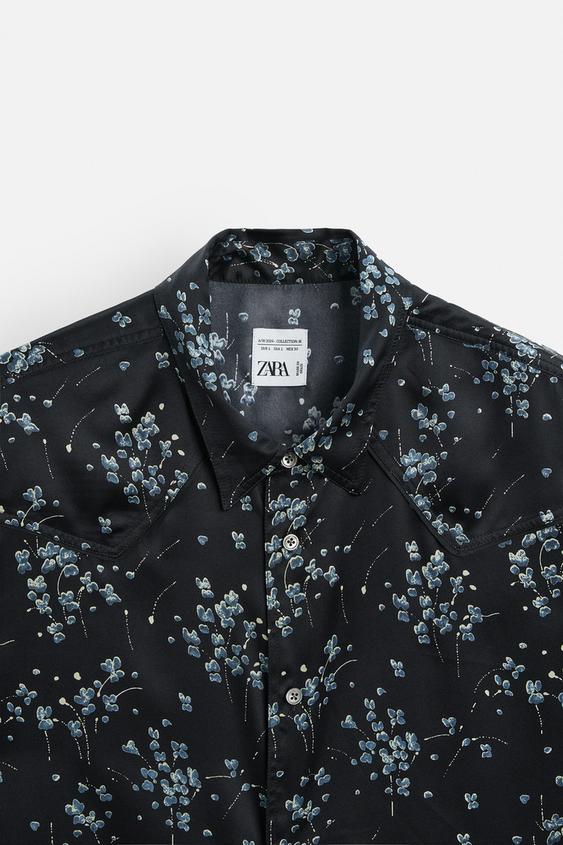 CAMISA COM ESTAMPADO FLORAL LIMITED EDITION