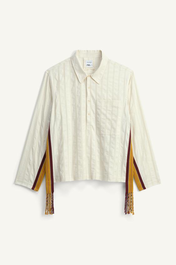 CAMISA POLO COM FAIXAS LIMITED EDITION