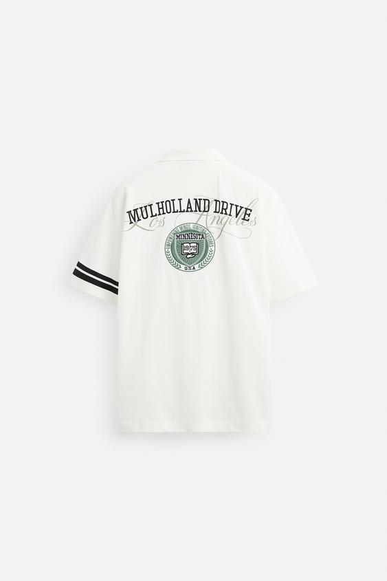 CAMISA COM REMENDO COMBINADO