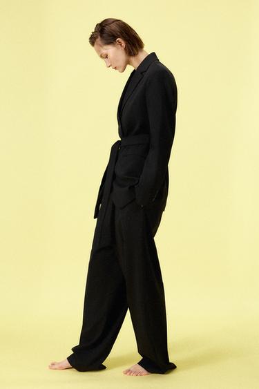 BLAZER OVERSIZE COM CINTO ZW COLLECTION