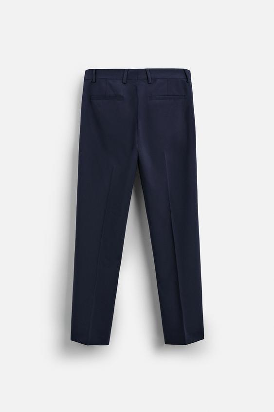 CALÇA DE TERNO COM TEXTURA