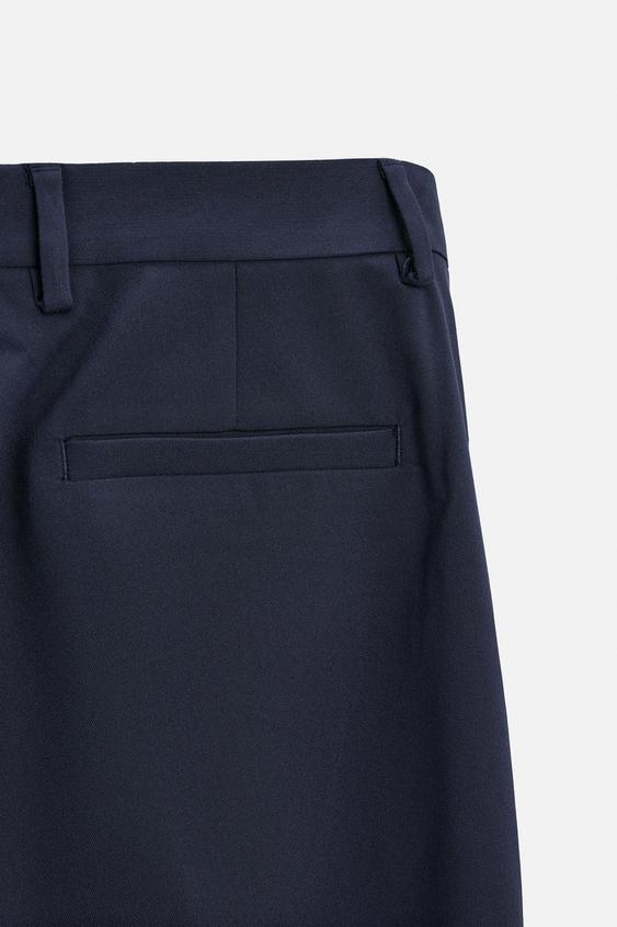 CALÇA DE TERNO COM TEXTURA