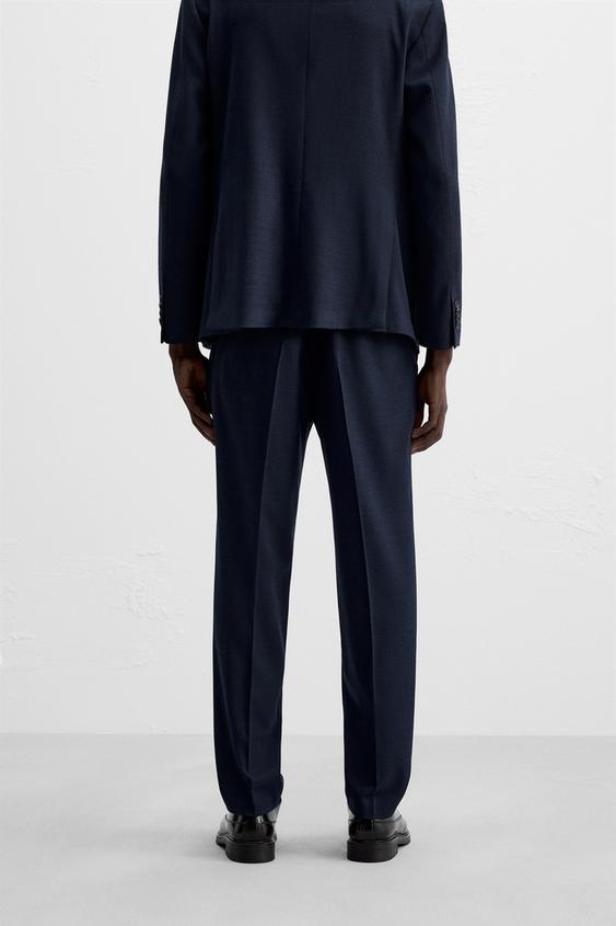 CALÇA DE TERNO COM TEXTURA