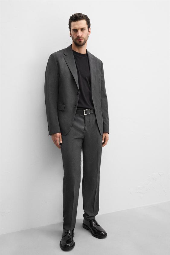 CALÇA DE TRAJE XADREZ