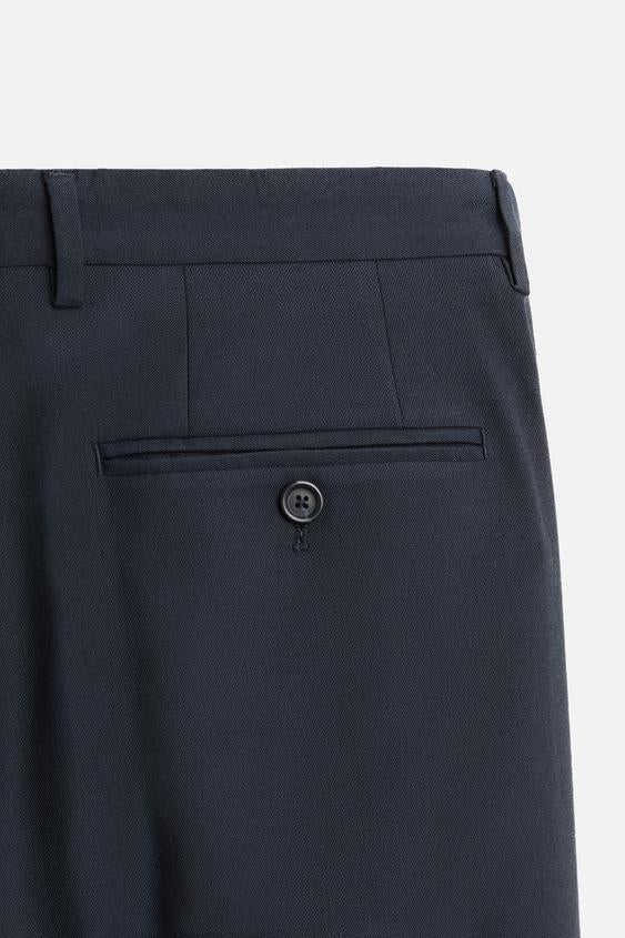 CALÇA DE TERNO COM TEXTURA