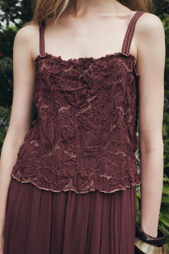 VESTIDO COM BORDADOS ZW COLLECTION