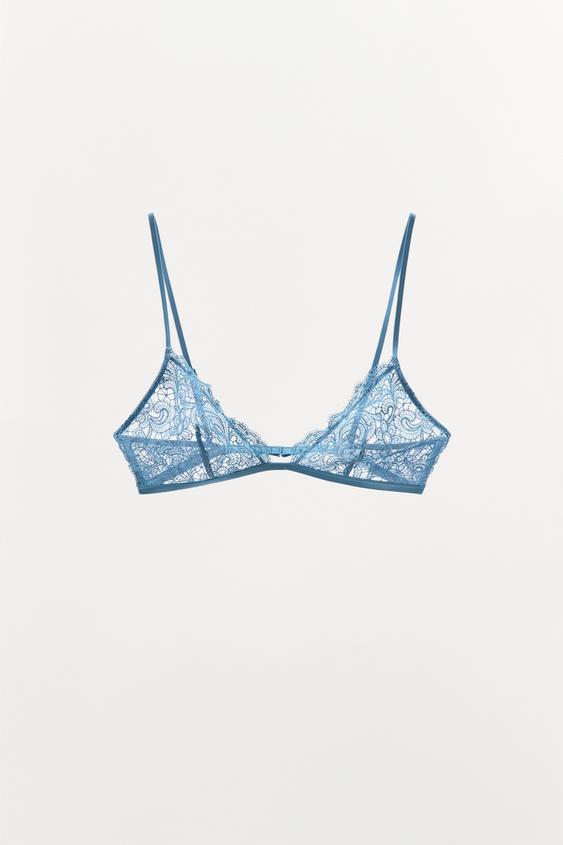 BRALETTE TRIANGULAR DE RENDA