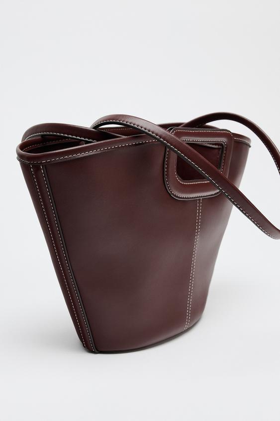 BOLSA TOTE BAG COM PESPONTOS