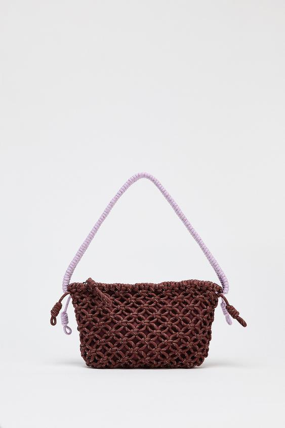 BOLSA DE OMBRO COM CORDAS