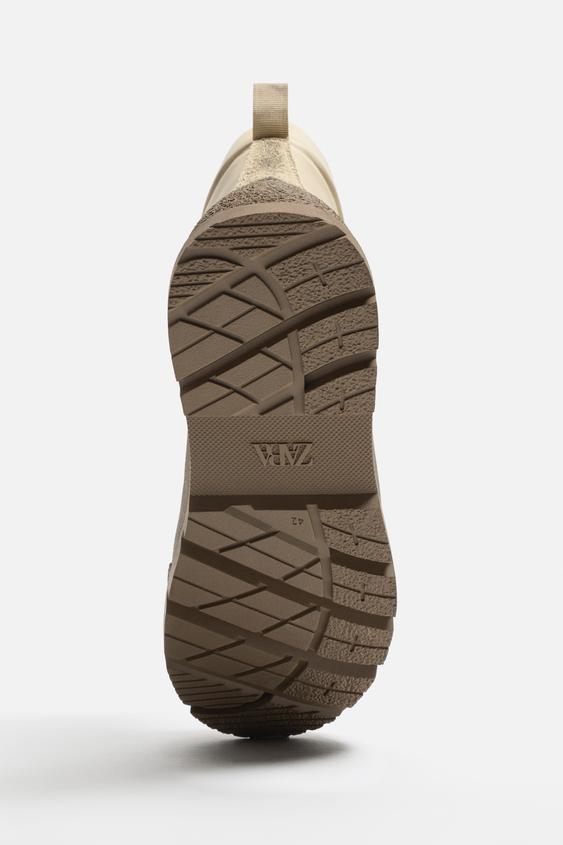 TÊNIS BOTA DE COURO