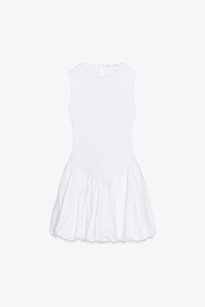 VESTIDO COMBINADO INTERLOCK