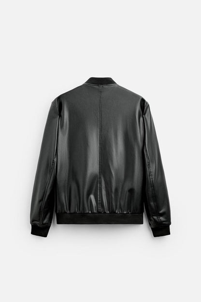 JAQUETA BOMBER DE POLIURETANO