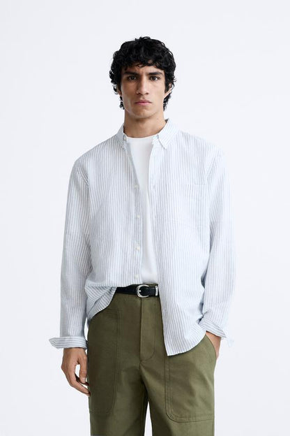 CAMISA DE LINHO - ALGODÃO