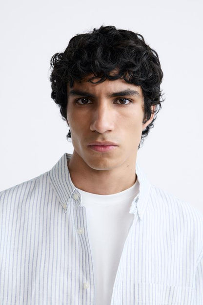 CAMISA DE LINHO - ALGODÃO