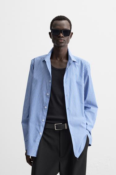 CAMISA COM TEXTURA LISTRADA
