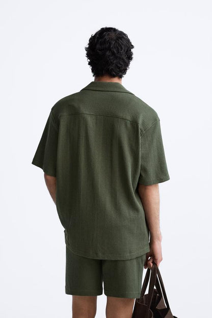 CAMISA COM TEXTURA