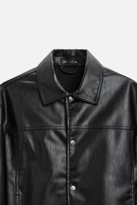 CAMISA LARGA DE POLIURETANO