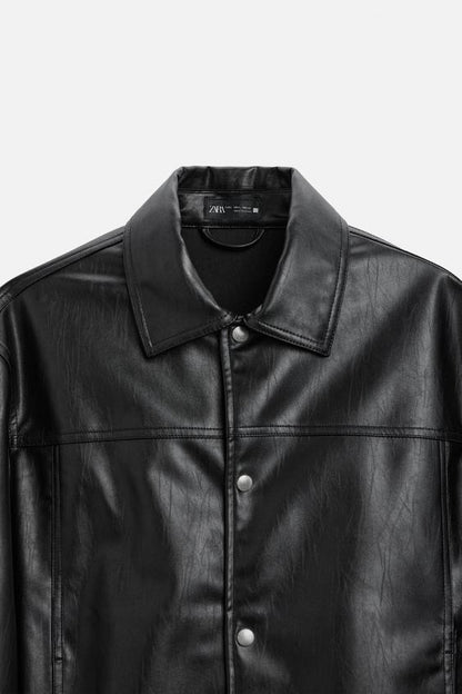 CAMISA LARGA DE POLIURETANO