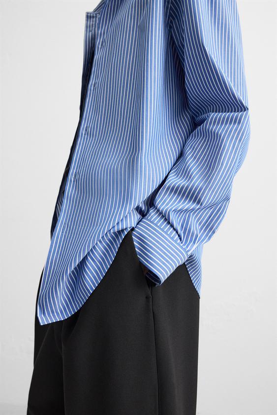 CAMISA COM TEXTURA LISTRADA