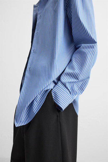 CAMISA COM TEXTURA LISTRADA