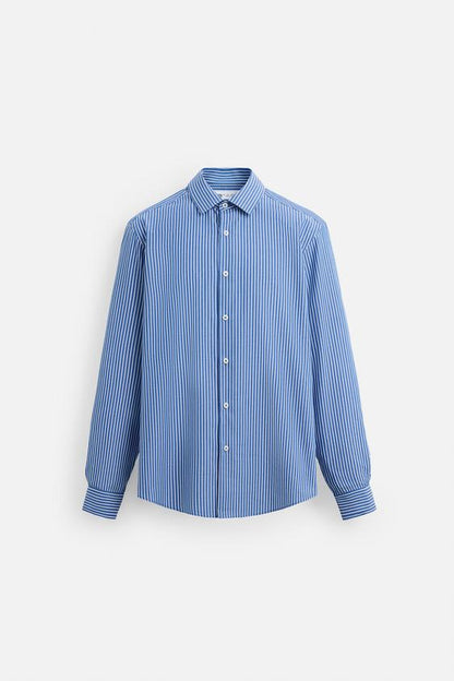 CAMISA COM TEXTURA LISTRADA