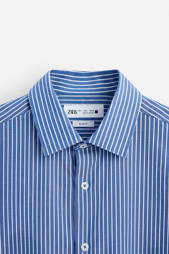 CAMISA COM TEXTURA LISTRADA