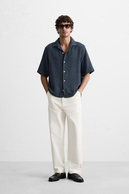 CAMISA COM TEXTURA