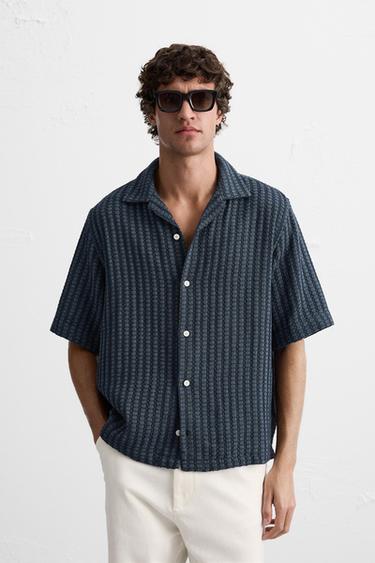 CAMISA COM TEXTURA