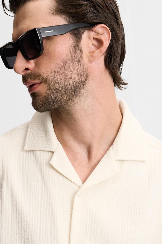 CAMISA COM TEXTURA