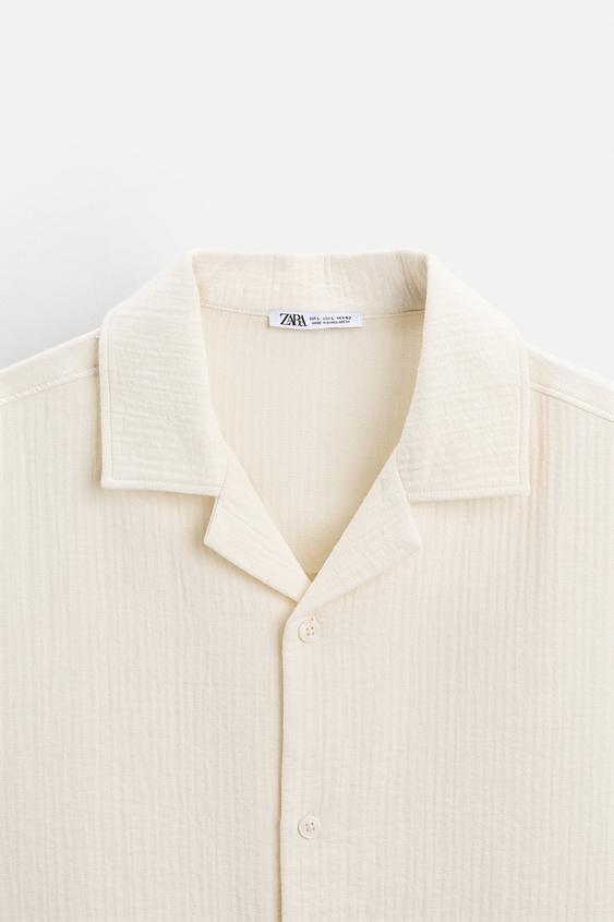 CAMISA COM TEXTURA