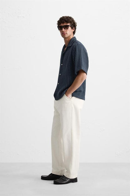 CAMISA COM TEXTURA