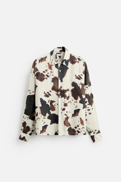 CAMISA COM ESTAMPADO ANIMAL PRINT