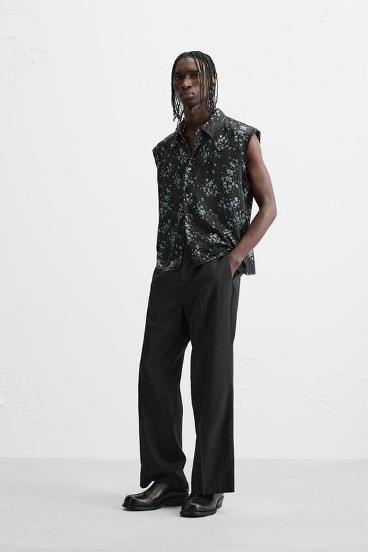 CAMISA COM ESTAMPADO FLORAL LIMITED EDITION
