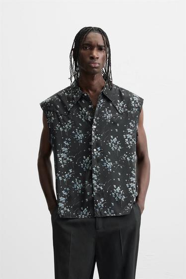 CAMISA COM ESTAMPADO FLORAL LIMITED EDITION
