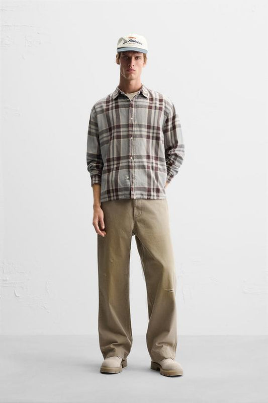 CAMISA RELAXED FIT XADREZ