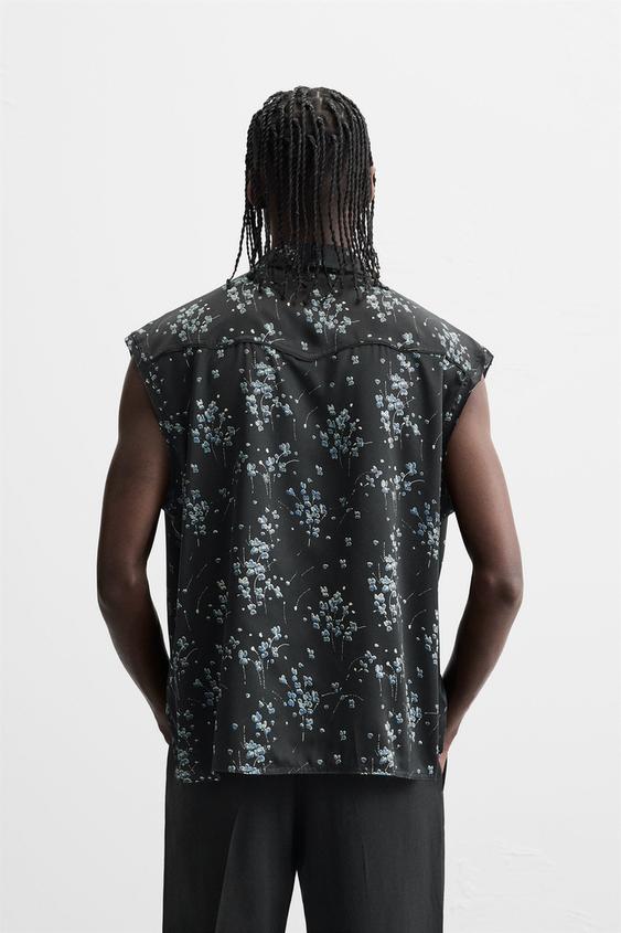 CAMISA COM ESTAMPADO FLORAL LIMITED EDITION