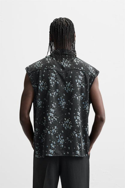 CAMISA COM ESTAMPADO FLORAL LIMITED EDITION