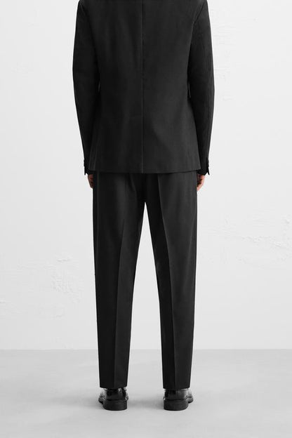 CALÇA DE TERNO COM TEXTURA
