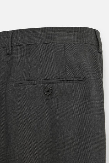 CALÇA DE TRAJE XADREZ
