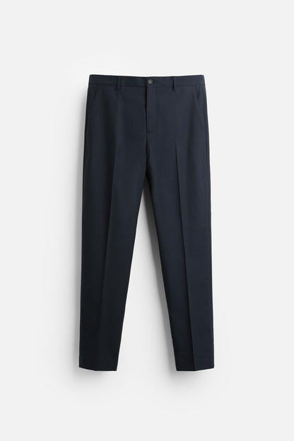 CALÇA DE TERNO COM TEXTURA
