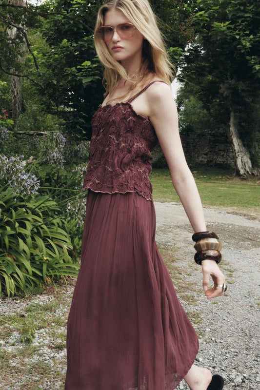 VESTIDO COM BORDADOS ZW COLLECTION