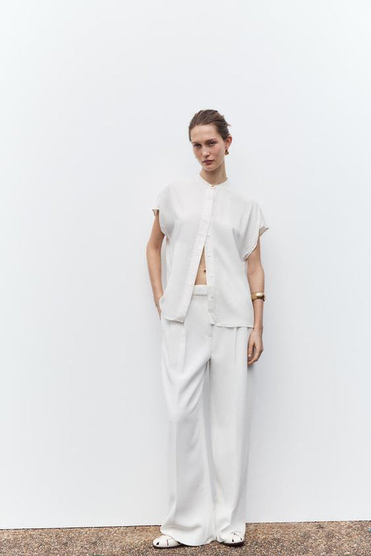 BLUSA FLUIDA DE CREPE