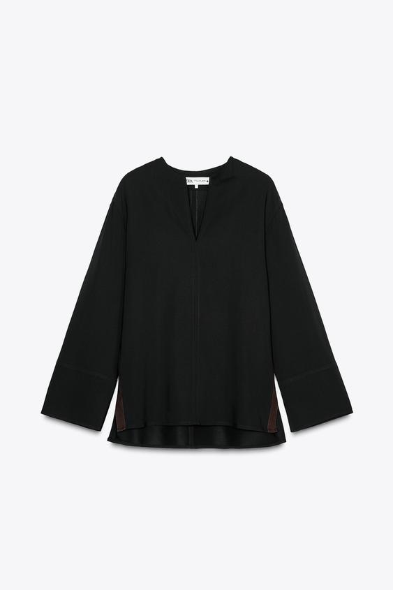 BLUSA COM FAIXA LATERAL ZW COLLECTION